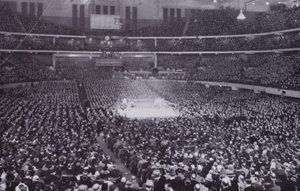 Chicago: Interior of Chicago Stadium during a Boxing Exhibition by American Photographer (after)
