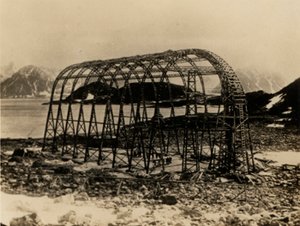 The America, a Non-Rigid Airship Built by Mutin Godard in France for Walter Wellman