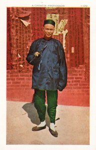 A Chinese Professor by American Photographer