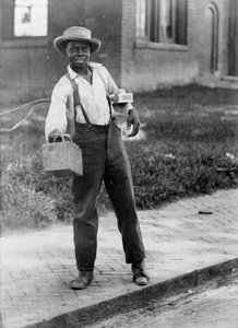African American Shoeshine Boy, c.1899