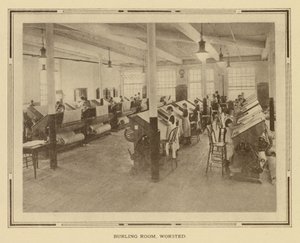 Amoskeag Manufacturing Company: Burling Room, Worsted by American Photographer