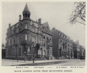 Block looking South from Seventieth Street by American Photographer