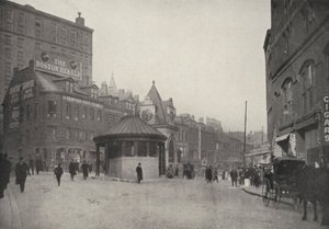 Boston: Scollay Square and East Boston Tunnel Entrance by American Photographer