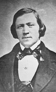 Brigham Young (1801-77) Second President of the Mormon Church, aged 43
