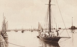 Buffalo Harbor, Showing Buffalo, Yacht Club, Buffalo, New York by American Photographer