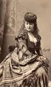 Cabinet Card Image of Actor Adah Isaacs Menken by American Photographer