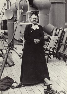 Carrie Nation (1846-1911), American Radical Temperance Campaigner, c1905 by American Photographer