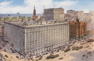 Chicago: Marshall Field and Company from State and Randolph Streets, Retail Premises of the Largest Store in the World by American Photographer