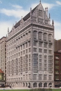 Chicago: University Club, Michigan Boulevard and Monroe Street