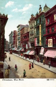 China Town, New York, USA by American Photographer