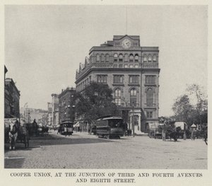 Cooper Union, at the Junction of Third and Fourth Avenues and Eighth Street by American Photographer