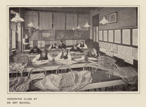 Designing Class at an Art School by American Photographer