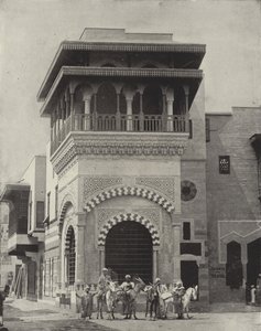 Donkey Boys in the Street of Cairo by American Photographer