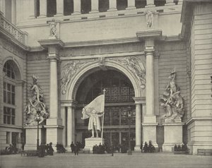 East Portal of the Administration Building by American Photographer