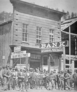 Gold Miners at Deadwood City, South Dakota