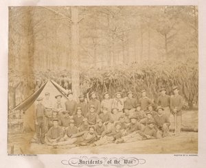Group Portrait of #2 Group, Detachment of US Engineers by American Photographer