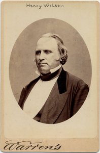 Henry Wilson (1812-75), 18th Vice President of the USA