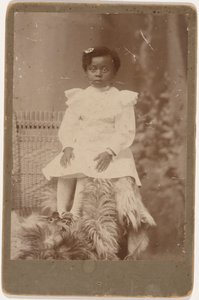 Lucile Norward, c. 1890 by American Photographer