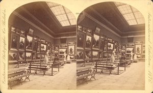 Memorial Hall, American Department, Centennial International Exhibition of 1876, Philadelphia by American Photographer