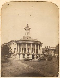 Merchants Exchange Building, 3rd Street at Walnut, c.1859