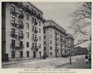 Model Tenement Houses, West Sixty-Ninth Street by American Photographer