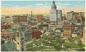 New Orleans: View of the Heart of New Orleans by American Photographer