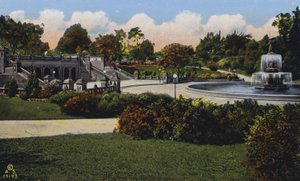 New York: Terrace and Bethesda Fountain, Central Park by American Photographer