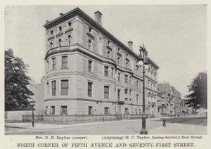 North Corner of Fifth Avenue and Seventy-First Street by American Photographer