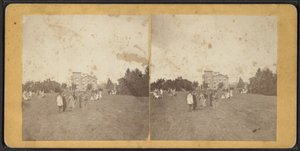 North Front and Lawn, Oneida Community, New York State, circa 1870 by American Photographer