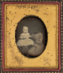 Portrait of a Child and Young Woman, c. 1850