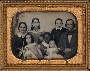 Portrait of a Family, 1860s by American Photographer