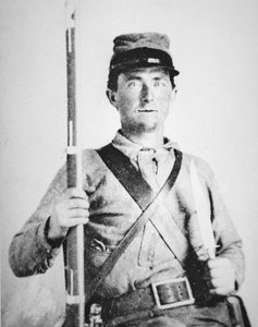 Private John LeRoy Williams, Confederate Army Soldier