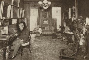 R H Stoddard, His Home in New York by American Photographer