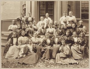 Radcliffe class of 1896 by American Photographer