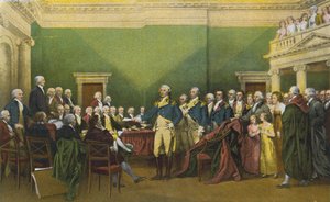 Resignation of General Washington, Annapolis, 23 December 1783 by American Photographer