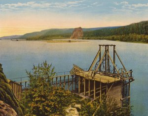 Salmon Wheel on the Columbia River by American Photographer
