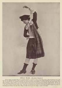 Stella Blair, Scottish Dancer by American Photographer