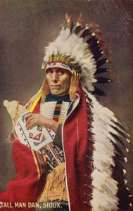 Tall Man Dan, Sioux by American Photographer