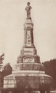The Monument to the Discoverer of Gold at Coloma, California by American Photographer