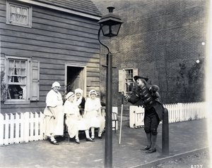 Town Crier on the High Street, 1926