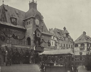 Town Hall in Old Vienna by American Photographer