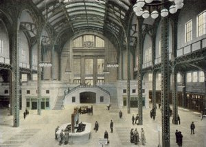 Train Concourse, Chicago Union Station by American Photographer