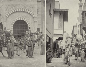 Typical Scenes in Cairo Street by American Photographer