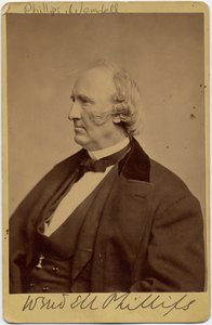 Wendell Phillips (1811-84), American abolitionist and advocate for Native Americans