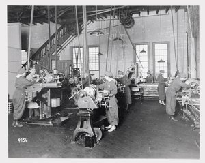 Women Working in Factories During World War I