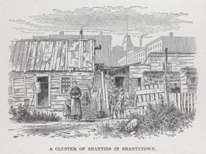 A Cluster of Shanties in Shantytown