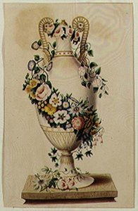 A Memorial Neo-Classical Urn by American School