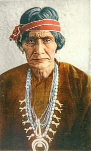 A Navajo Medicine Man of New Mexico, c.1900