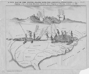 A new map of the United States with the additional territories on an improved plan