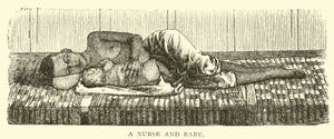 A Nurse and Baby by American School